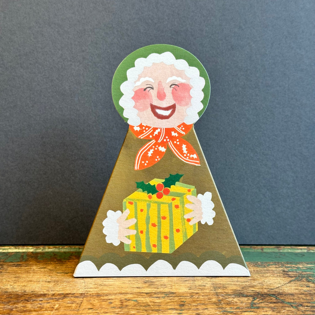 Stand-Up Card - Mrs Claus