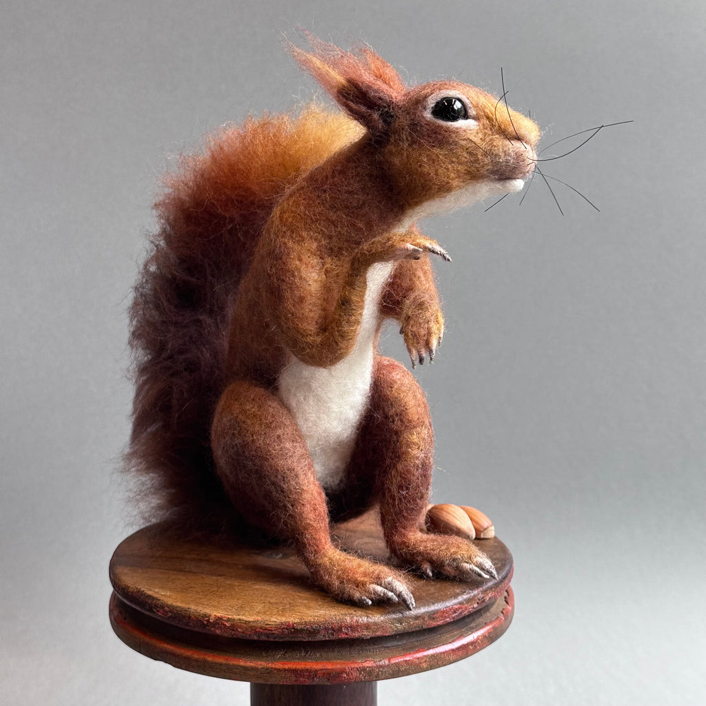 Needle Felted Squirrel ’Mr Cecil Nutwick Esq.’