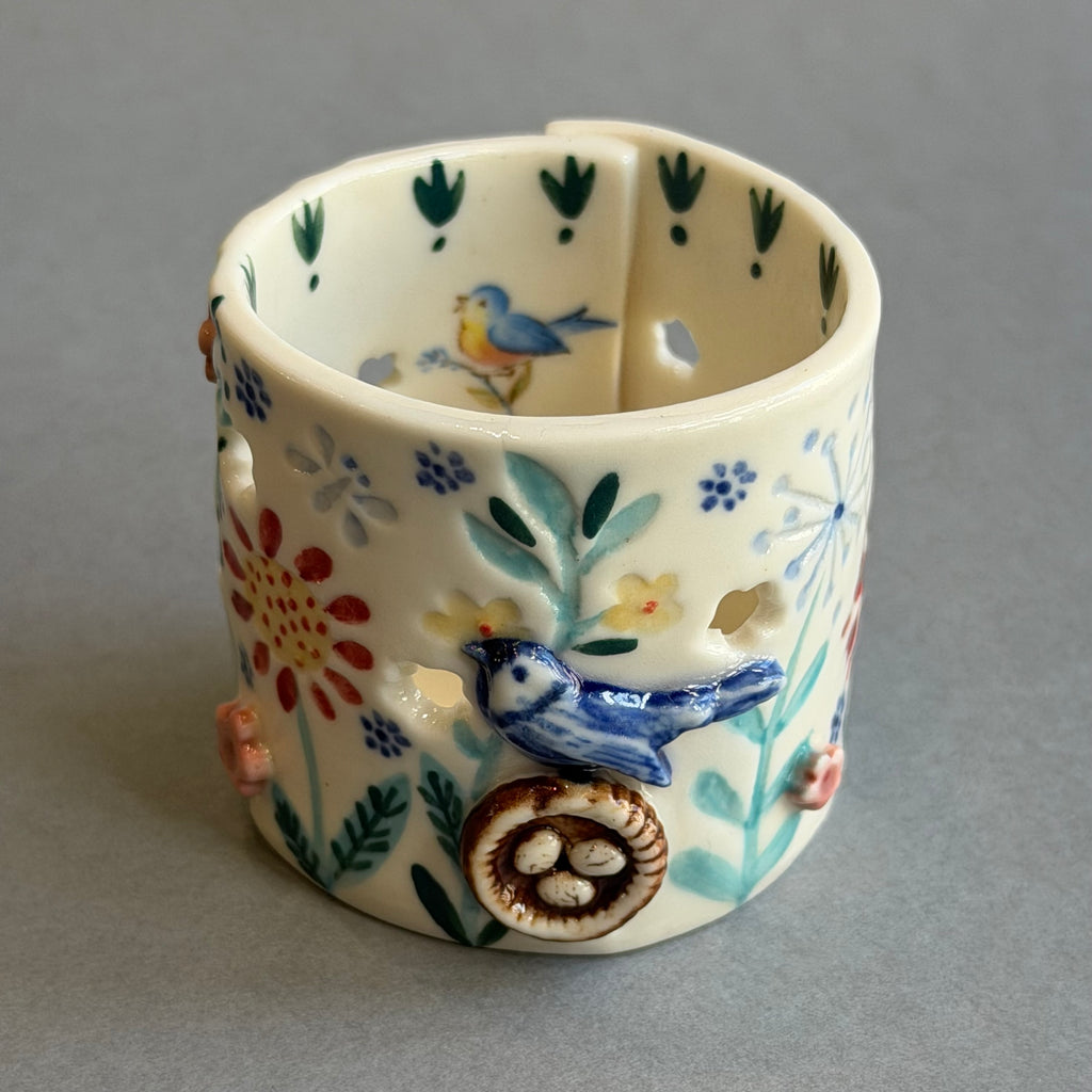 Porcelain Tea Light Holder