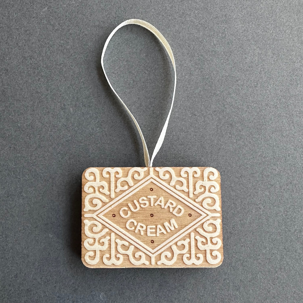 Custard Cream Biscuit Decoration