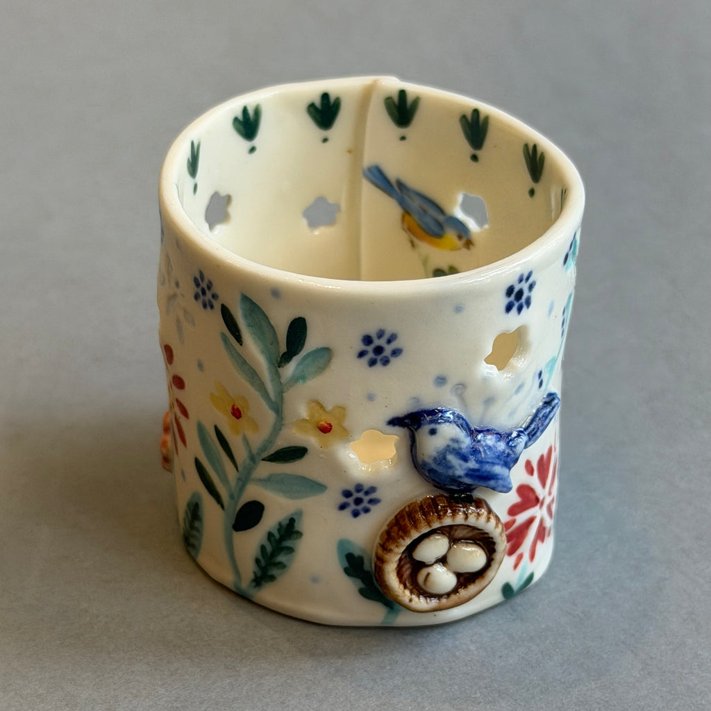 Porcelain Tea Light Holder