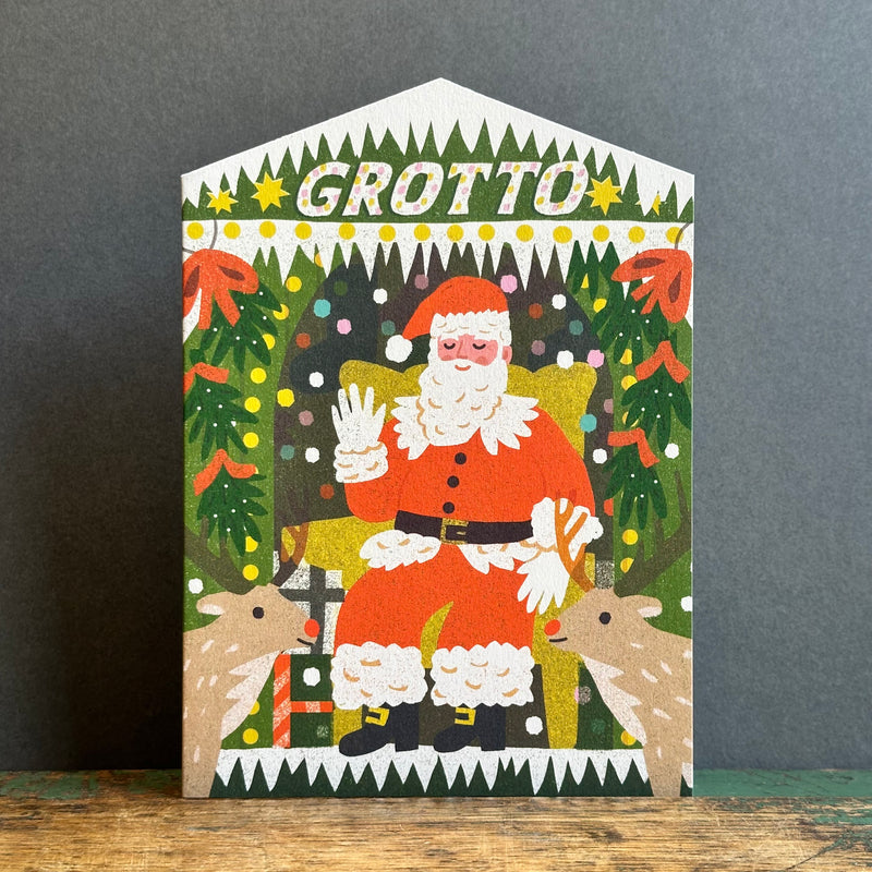 Die Cut Card Christmas Grotto