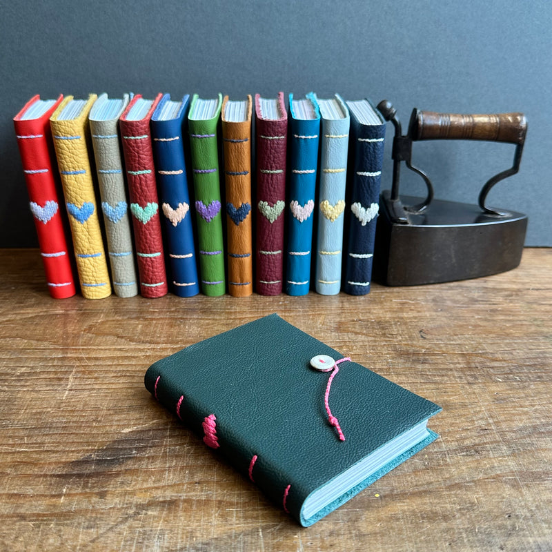 Darned Heart Notebook [Small] - Forest