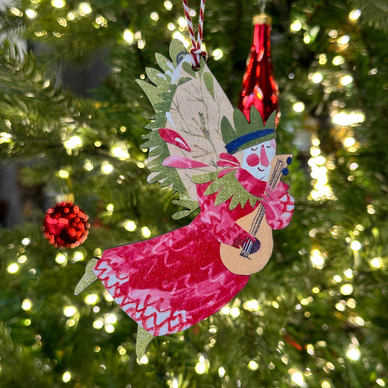 Wooden Decoration - Ester Kent - Jolly Angel