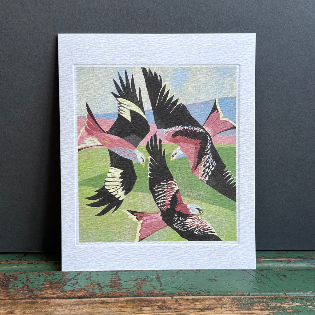 G/Card - Lisa Hooper - Red Kites, Laurieston