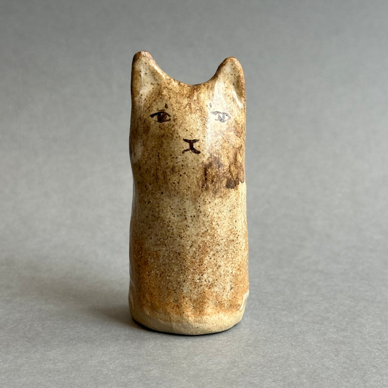 Stoneware Cat [tall] #A