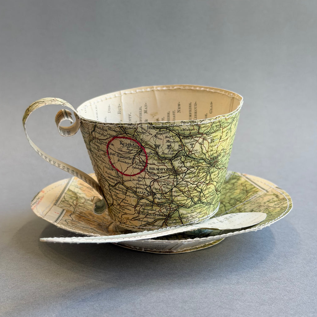 Paper Teacup - Maps - Haworth