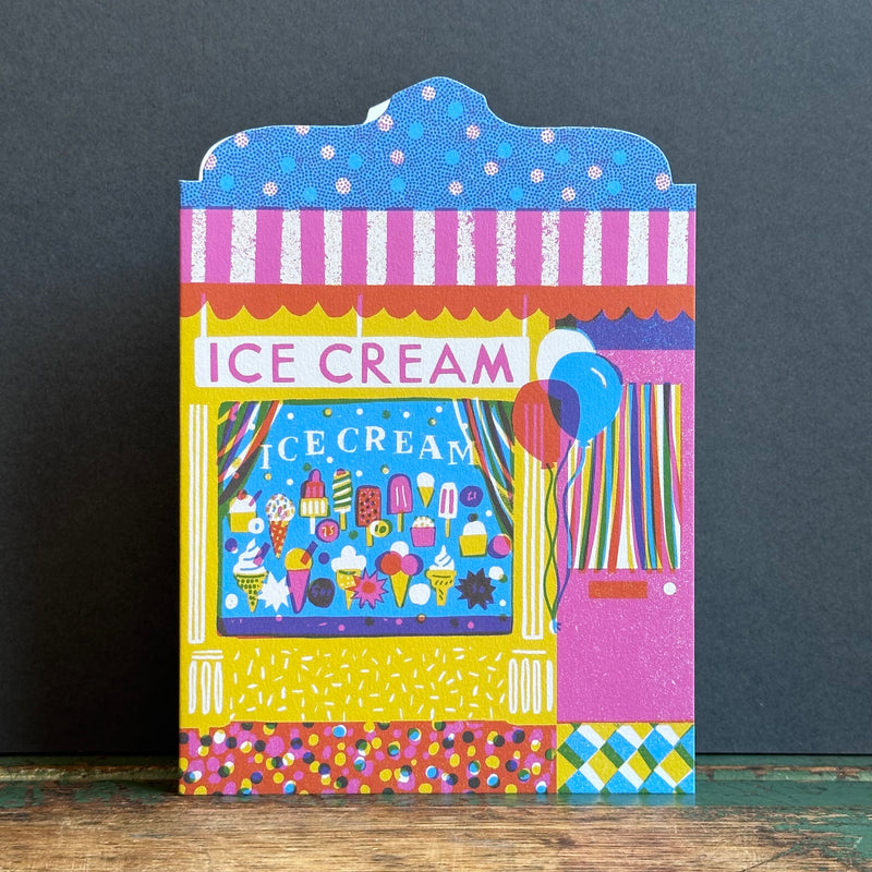 Die Cut Card Ice Cream Shop