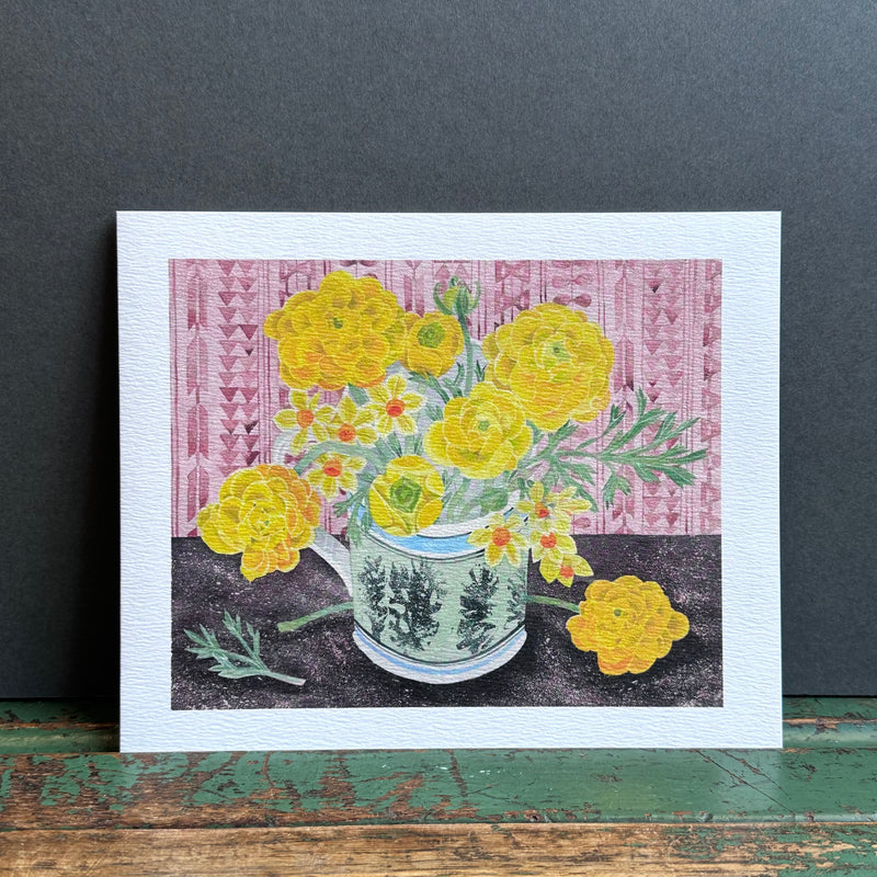 G/Card - Angie Lewin - Terry’s Mug with Spring Flowers