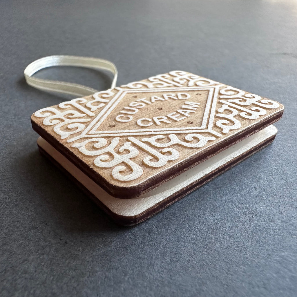 Custard Cream Biscuit Decoration