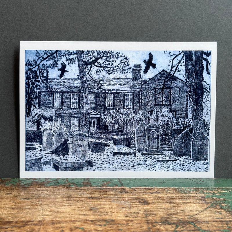 Janis Goodman ‘Parsonage with Rooks’ G/Card