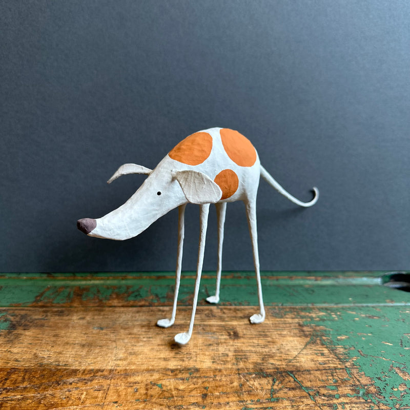 Paper Mache Sculpture ‘Queenie the Dog’