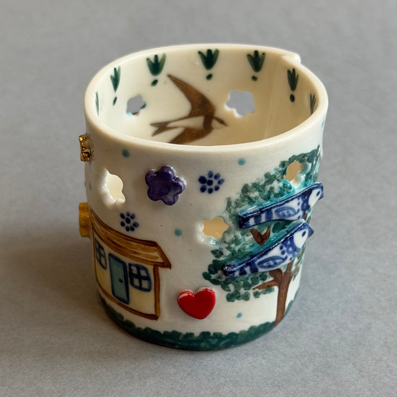 Porcelain Tea Light Holder