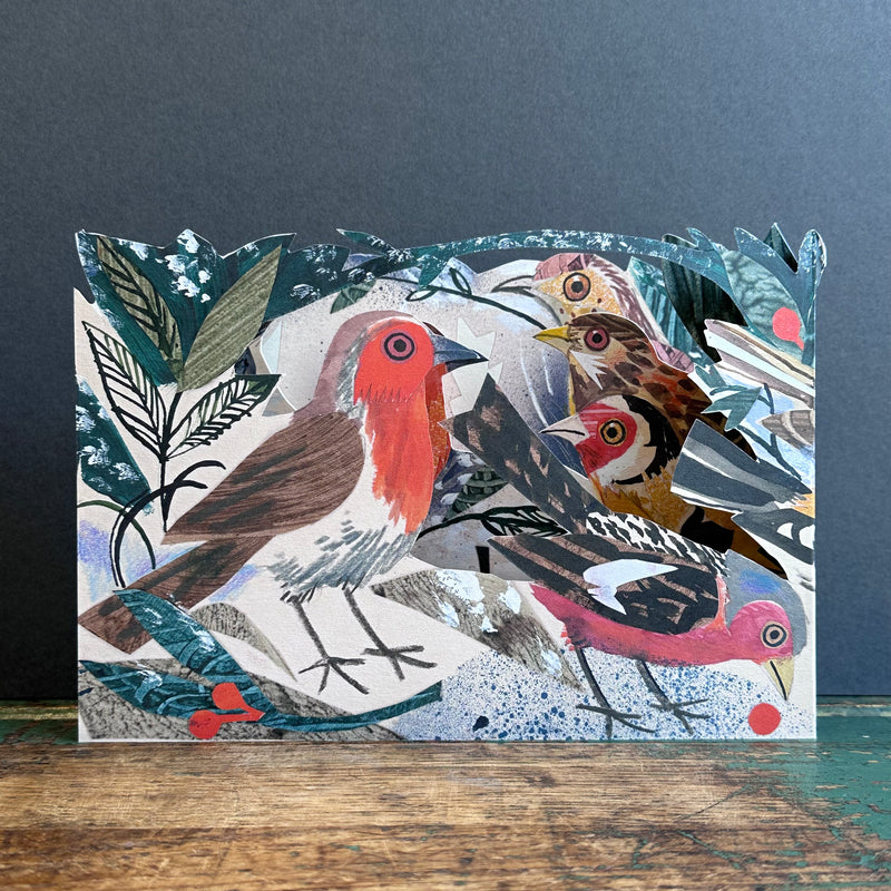 Tri Fold Card - Mark Hearld - Winter Feast