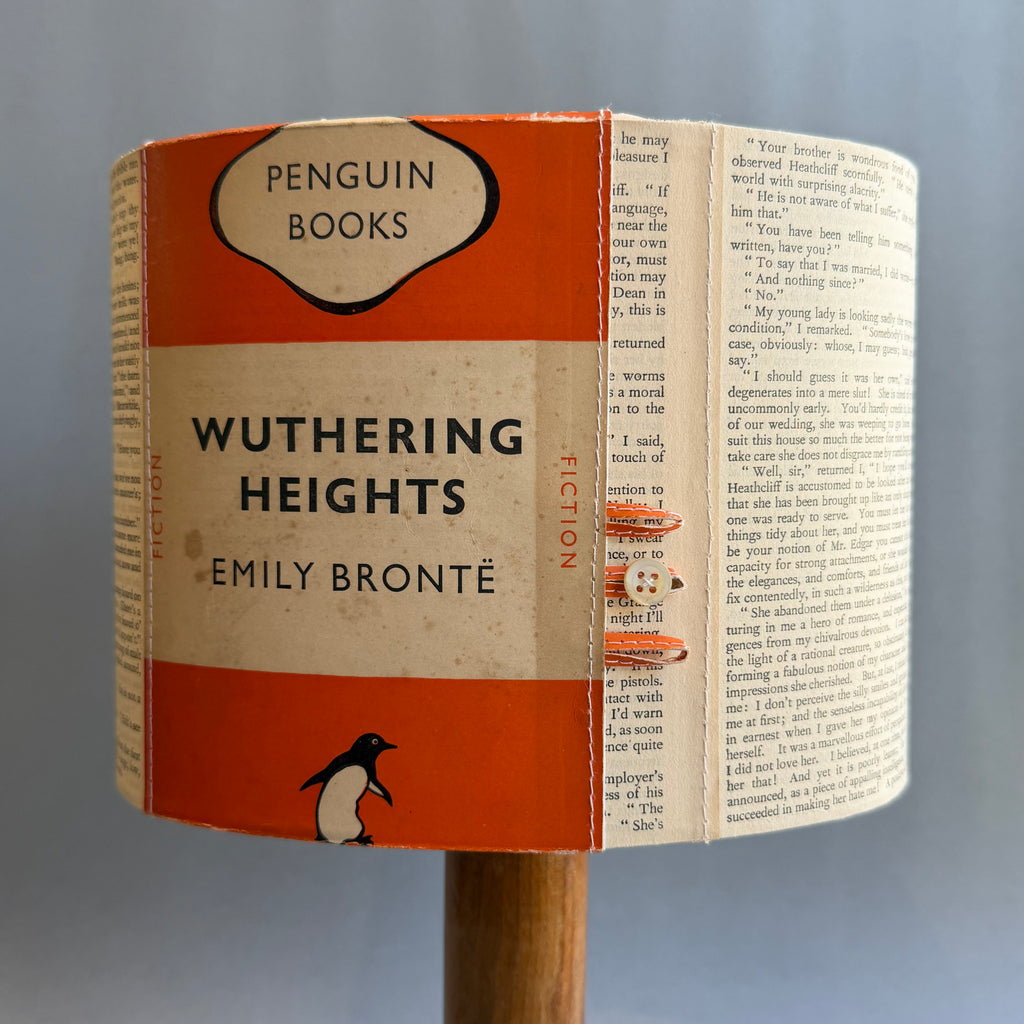 Book Cover Lozenge Shade - Penguin Orange - Small