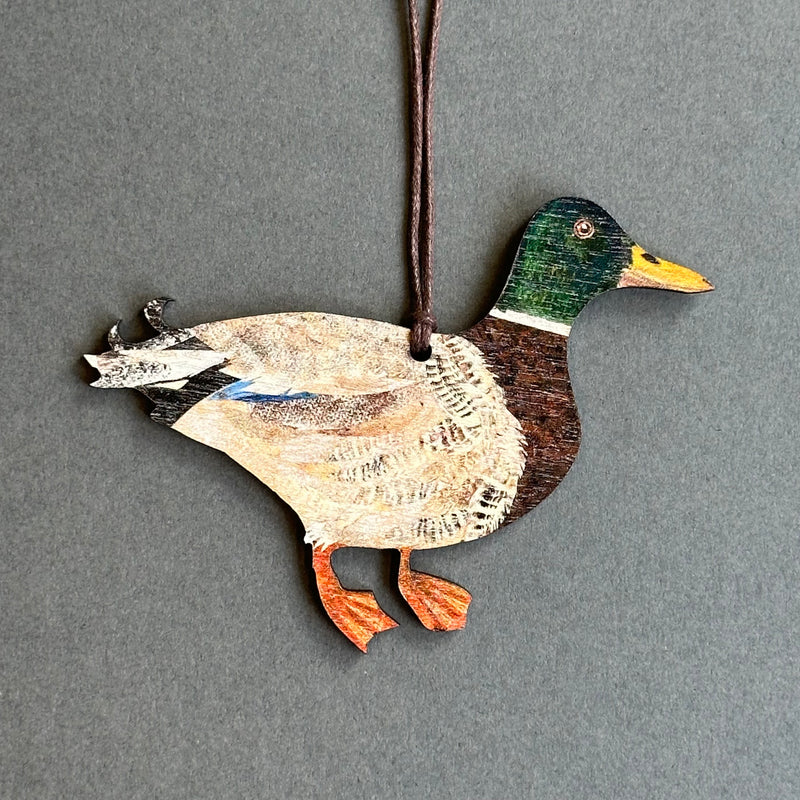 Wooden Decoration - Mallard