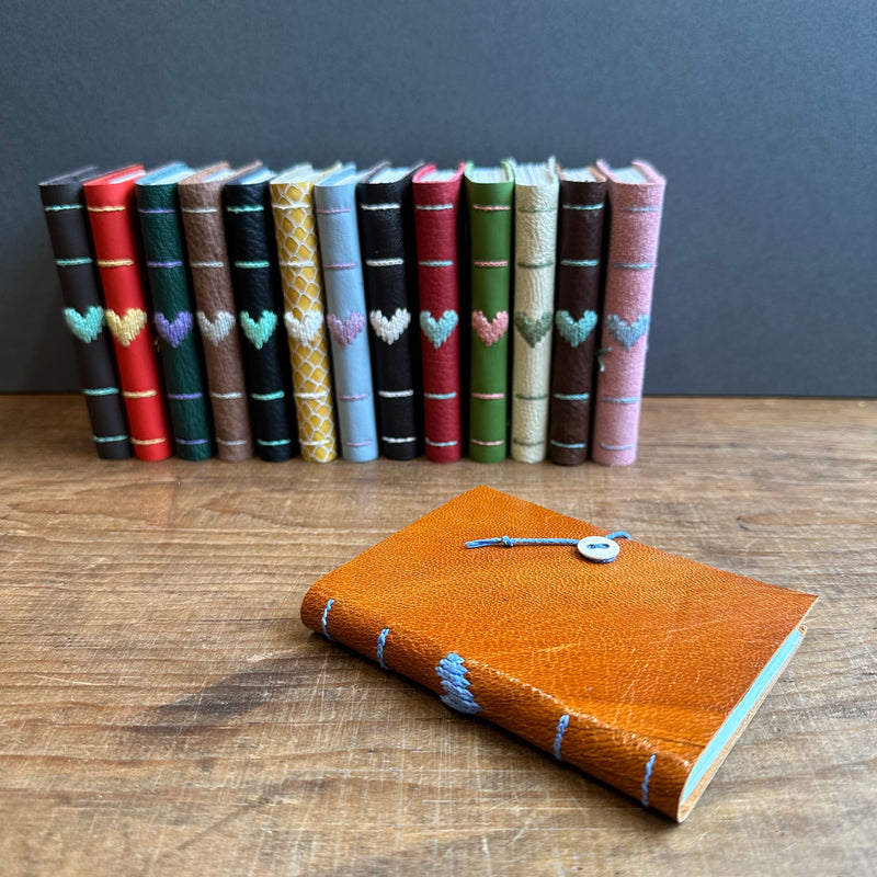 Darned Heart Notebook [Small] Ginger