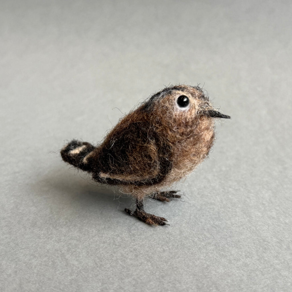 Needle Felted ‘Jenny Wren’