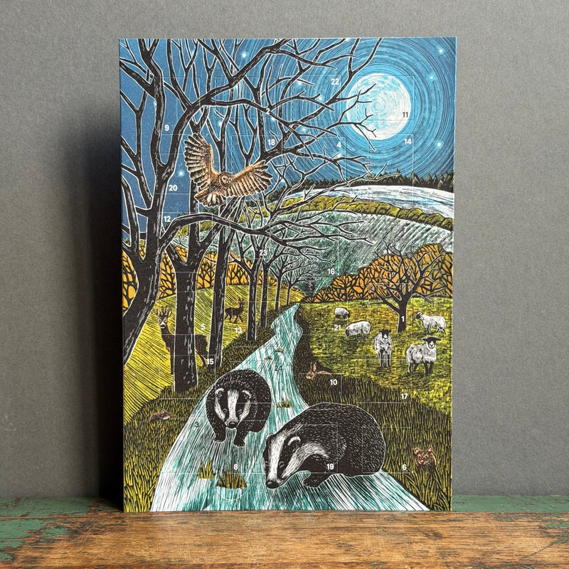 Advent Calendar G/Card  - Molly Lemon - Moonlight
