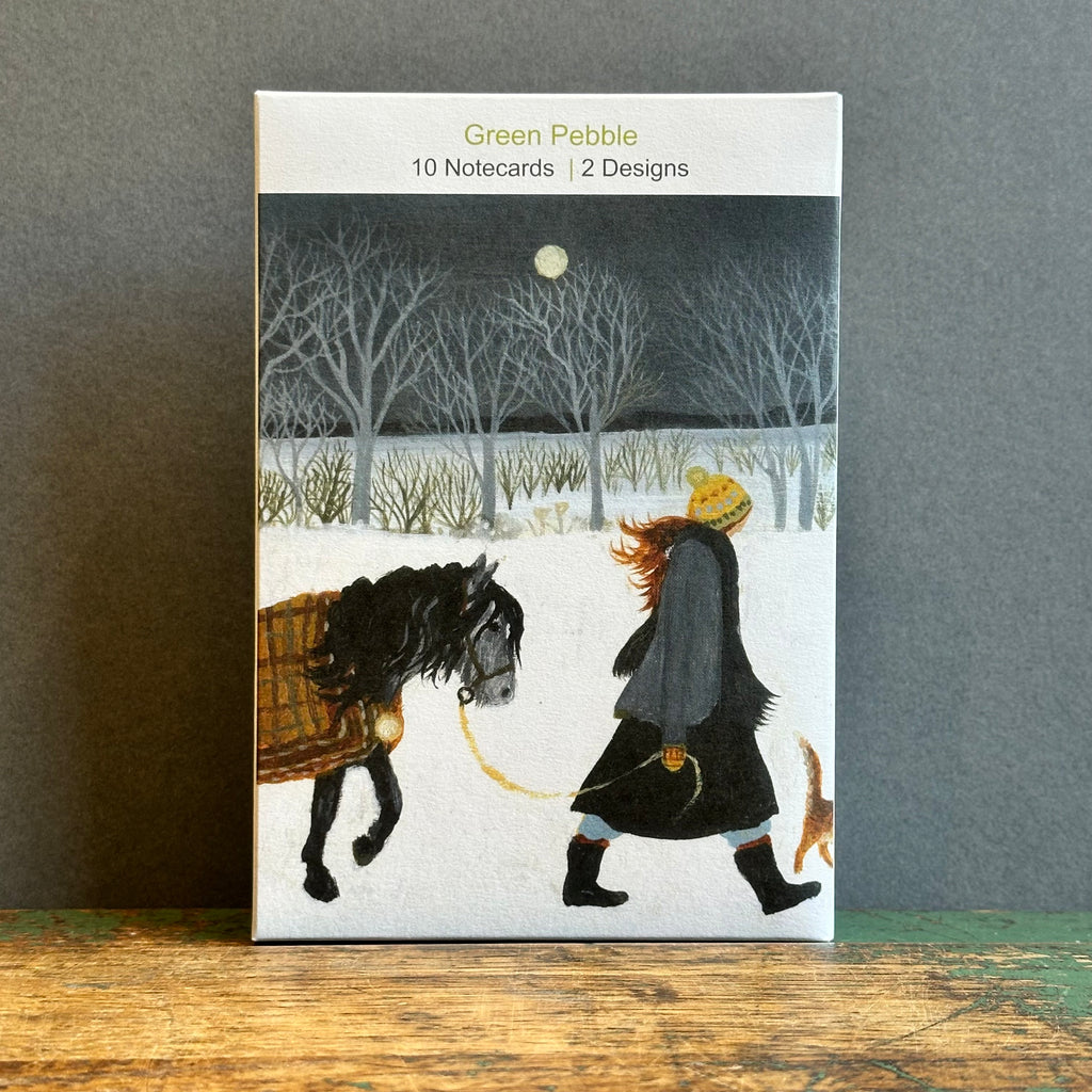 Note Pack - Set of 10 - Dee Nickerson - Walking the Horse & A Winter’s Ride