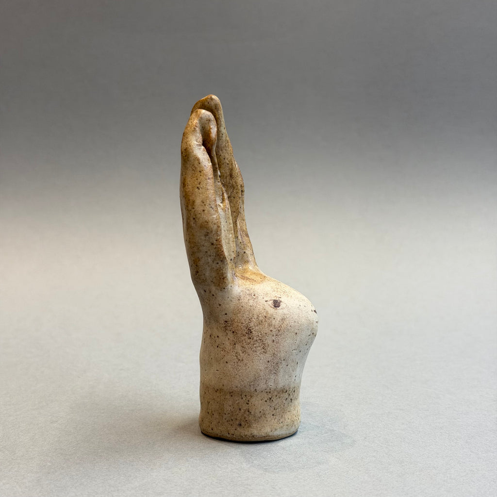 Stoneware Rabbit Head #B