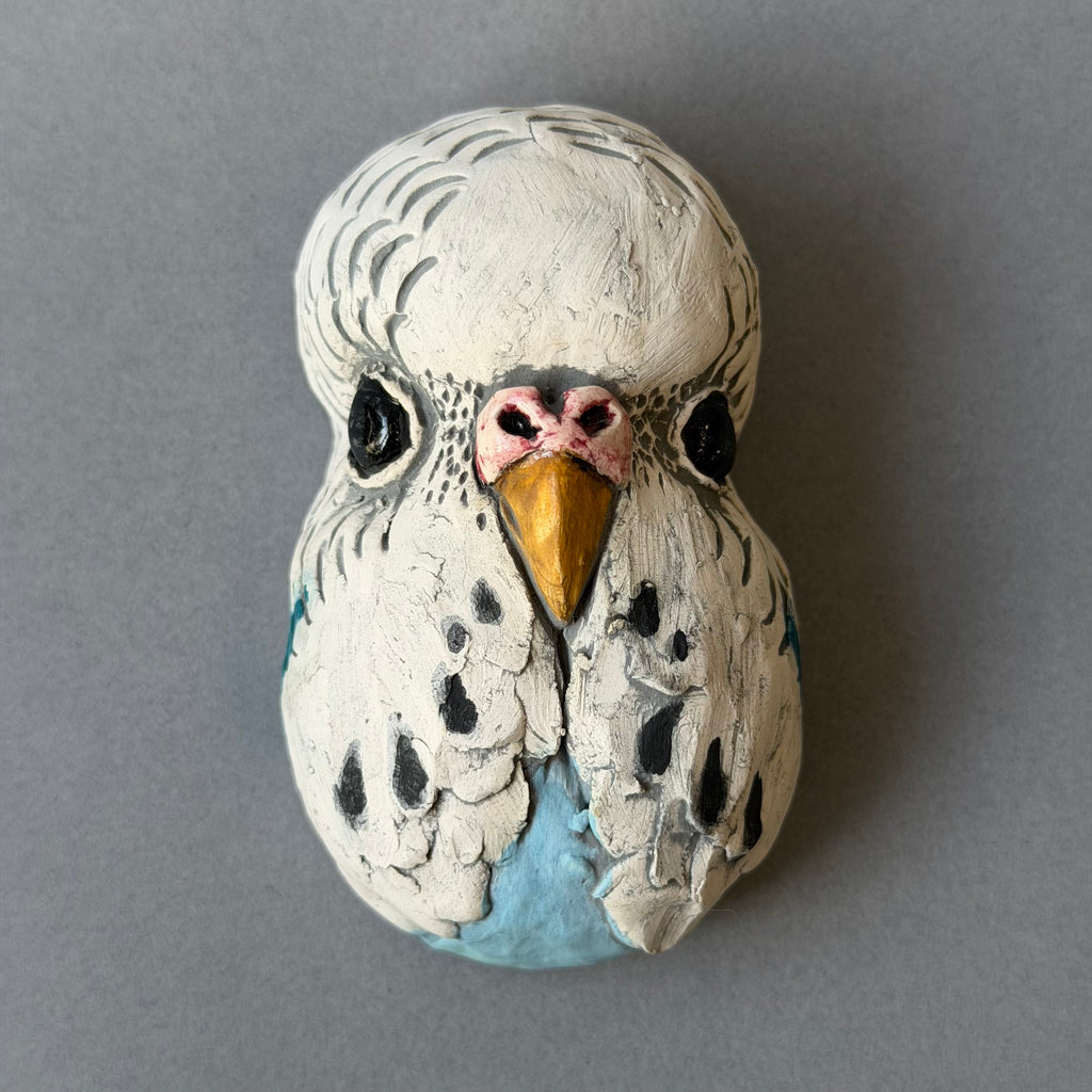 Ceramic Budgie - Head
