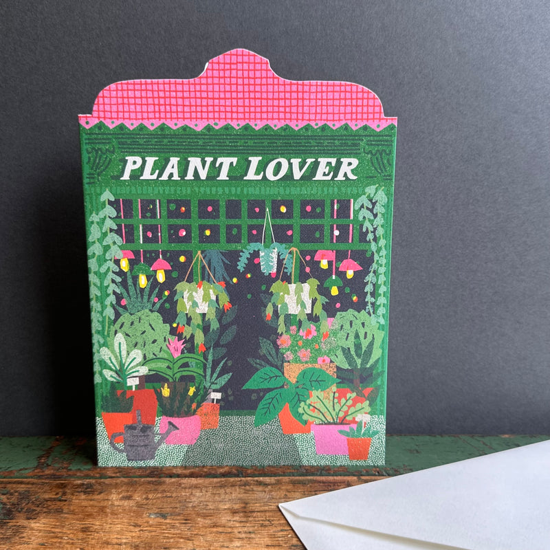 Die Cut Card Plant Lover Shop