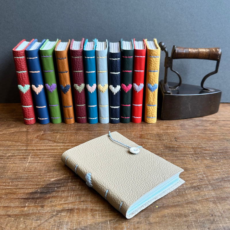 Darned Heart Notebook [Small] - Stone