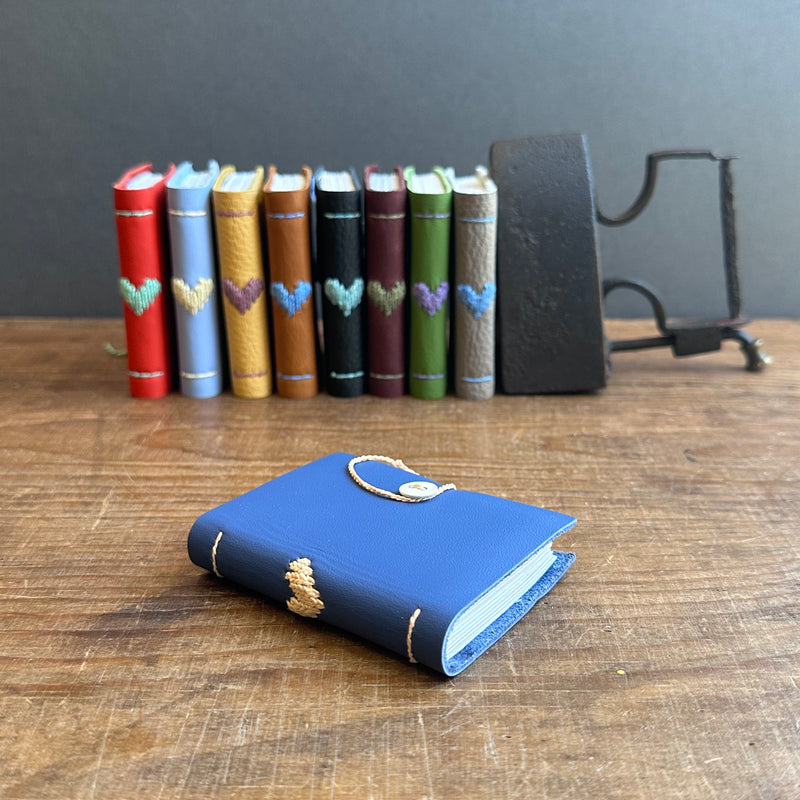 Darned Heart Notebook [Tiny] Lavander