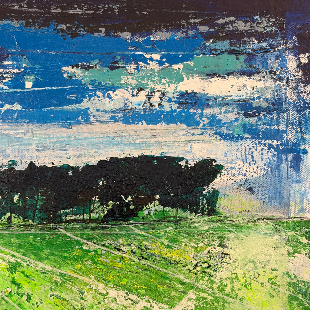 Painting 53 x 63cm - Framed - Slaymaker Lane, Oakworth