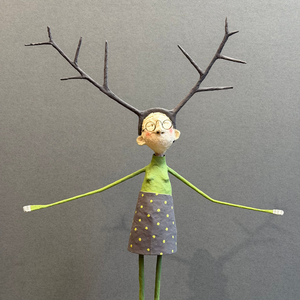 Paper Mache Sculpture ‘Astrid’