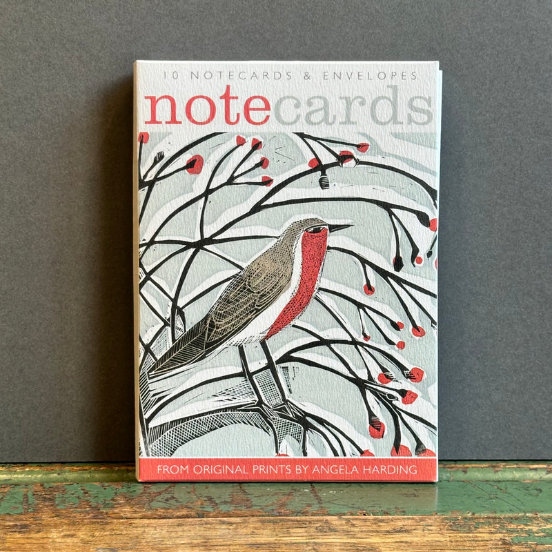 Notecards - Angela Harding - Bringing Back The Tree/Winter Thrush