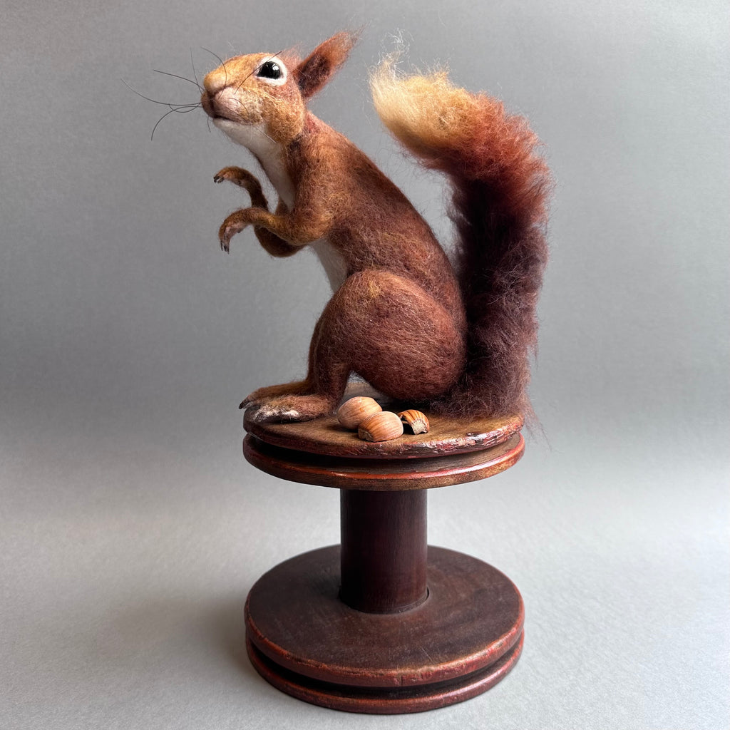 Needle Felted Squirrel ’Mr Cecil Nutwick Esq.’