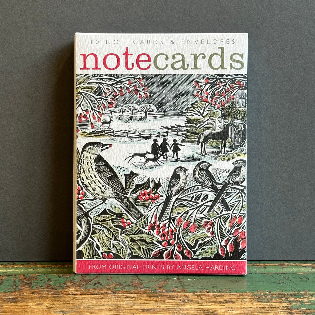 Notecards - Angela Harding - Holly Hedge/We Three Hares