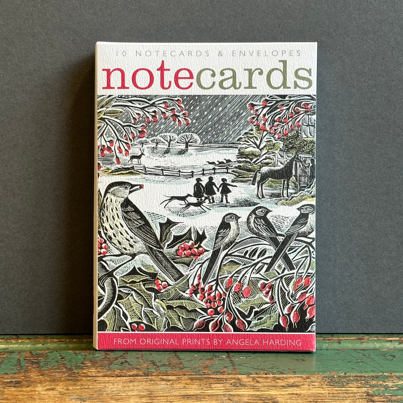Notecards - Angela Harding - Holly Hedge/We Three Hares