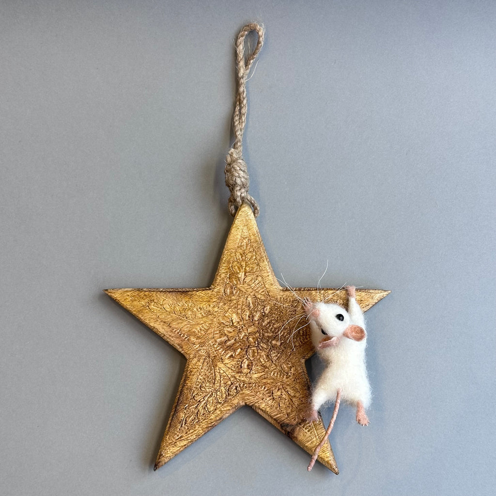 Needle Felted Mouse ‘Houdini on a Star’