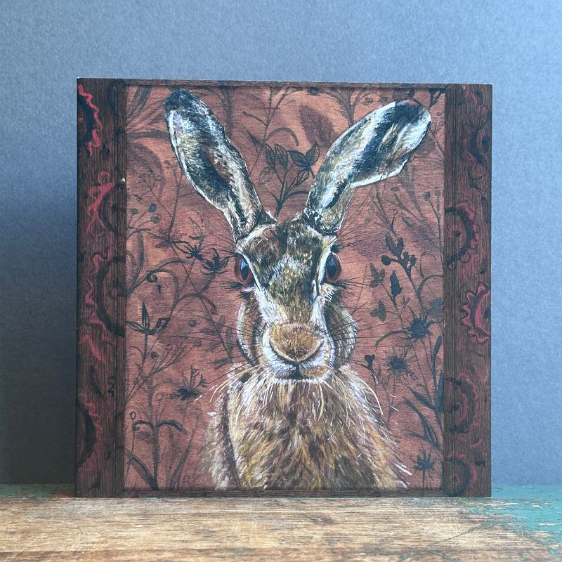 G/Card - Square - Brown Hare