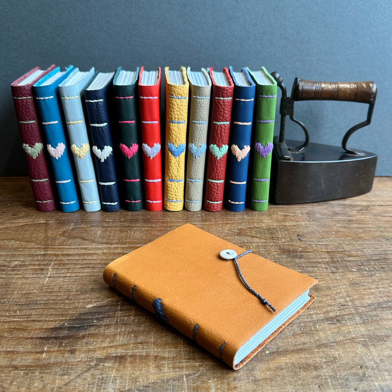 Darned Heart Notebook [Small] - Tan