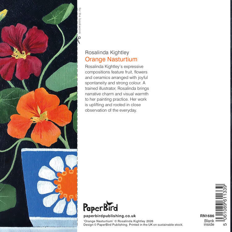 G/Card - Rosalinda Knightley - Orange Nasturtium