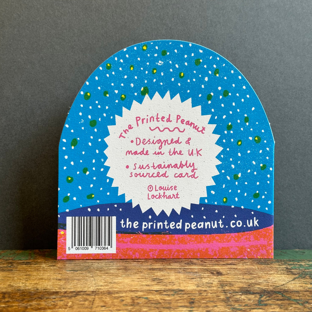 G/Card - Snow Globe - Winter Party Cat