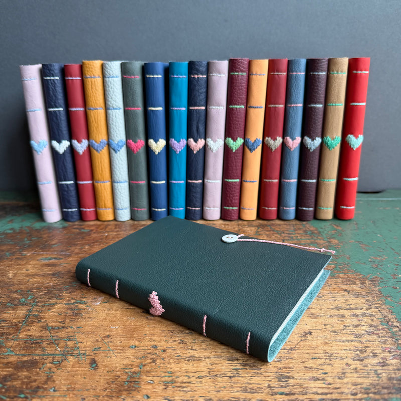 Darned Heart Notebook [Medium] - Forest