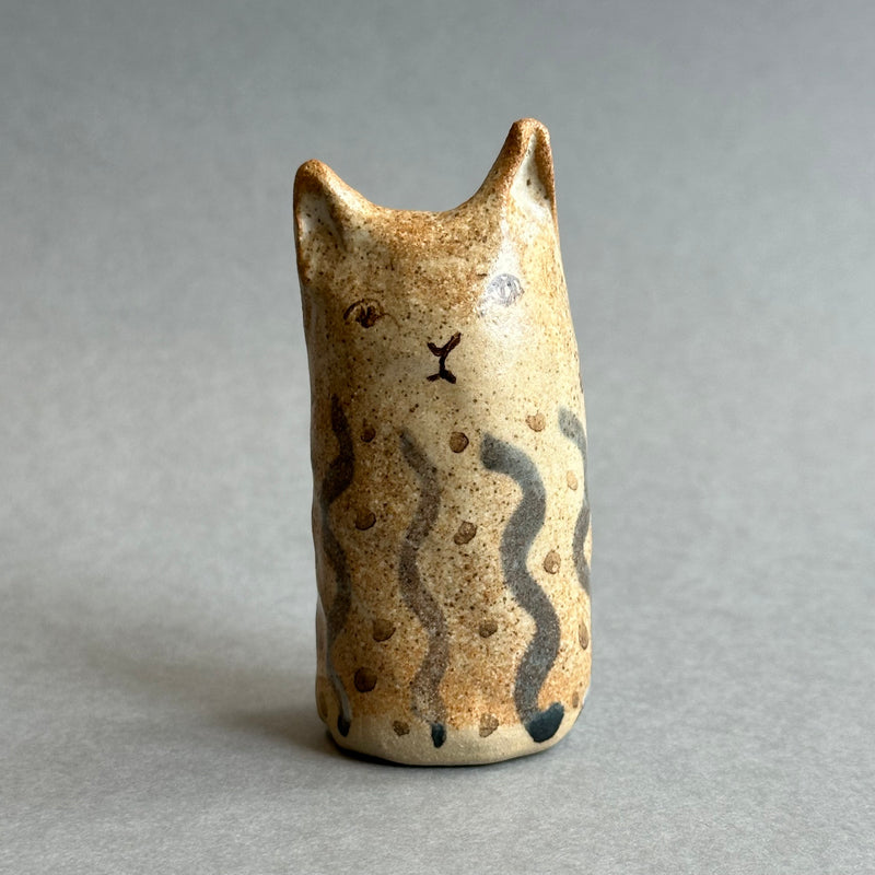 Stoneware Cat [tall] #C
