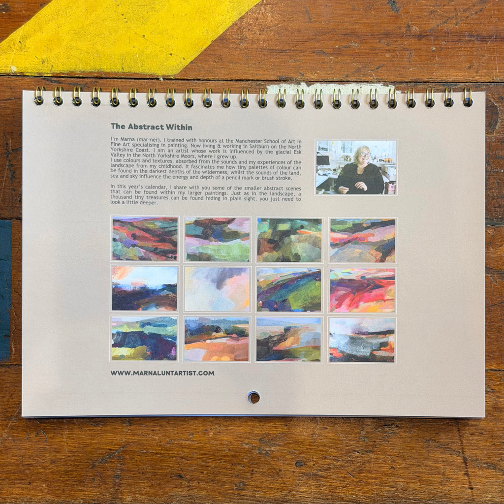 Marna Lunt A5 Calendar 2027
