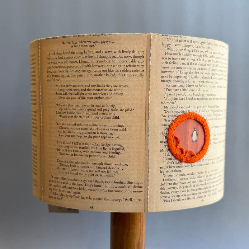 Lozenge Lamp Shade - Penguin Orange - Small