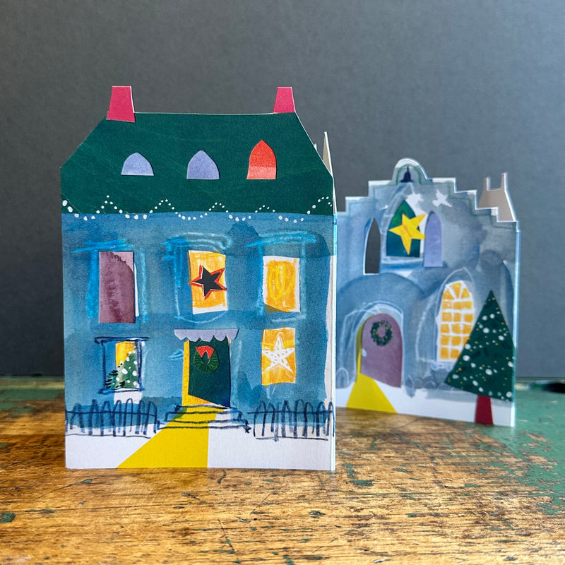 Concertina Card - Ester Kent - Festive Street