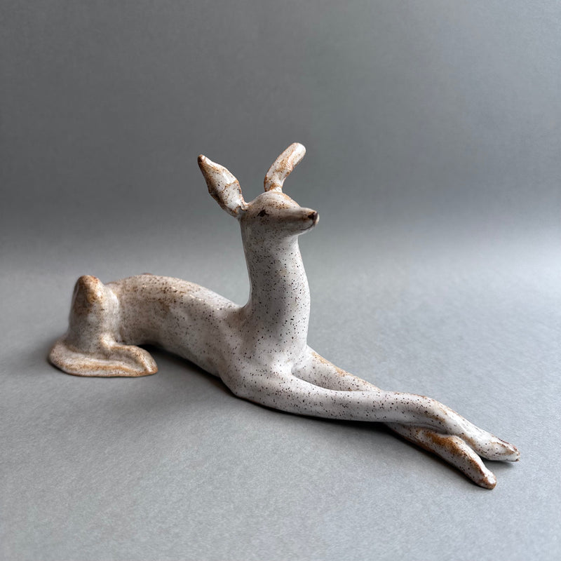 Stoneware Hound - Reclining [large] #C