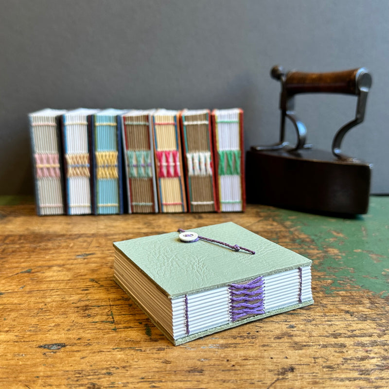 Exposed Spine Notebook [Tiny] - Mint