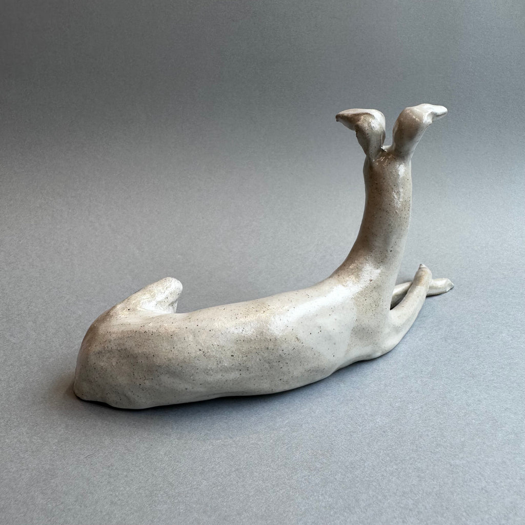 Stoneware Hound - Reclining [large]