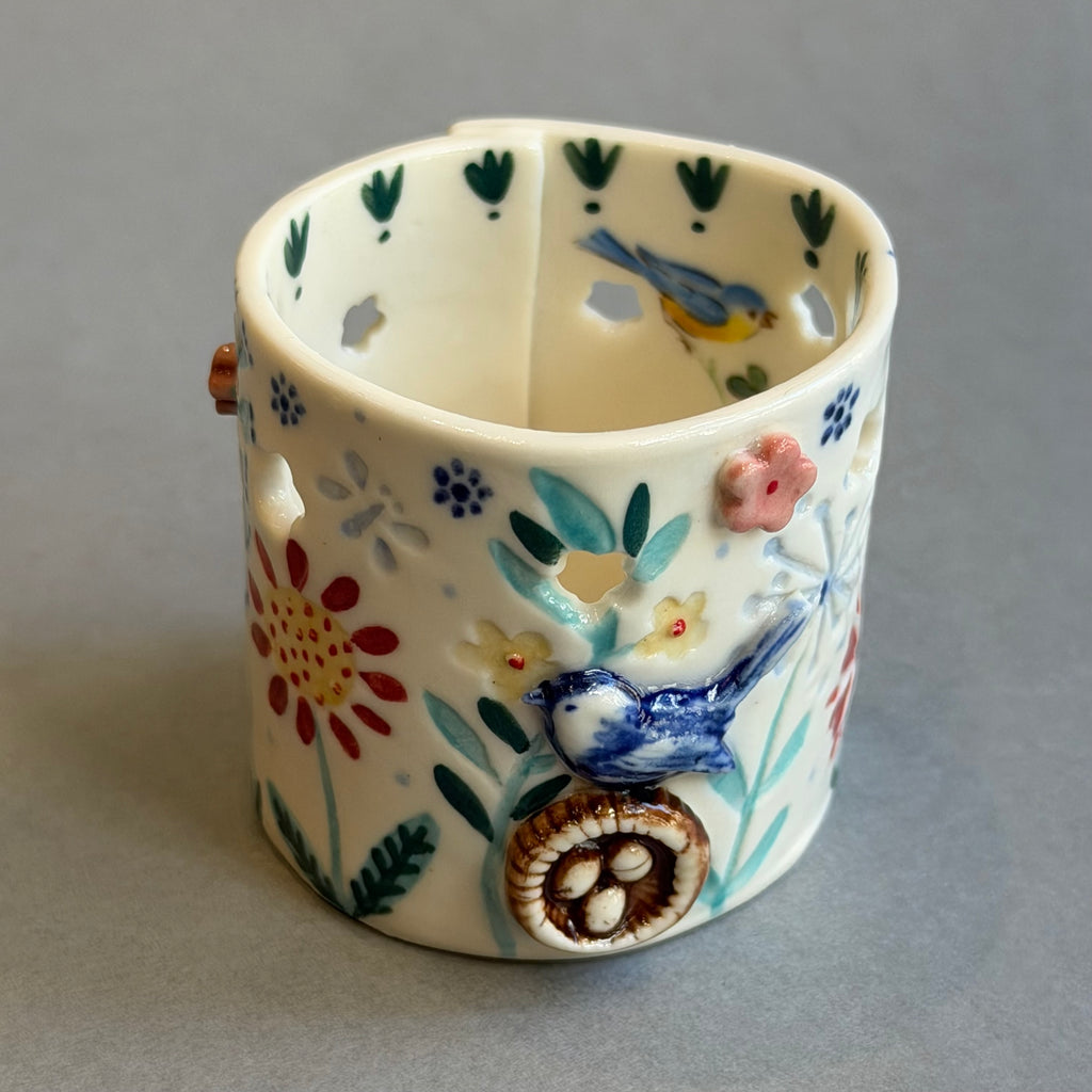 Porcelain Tea Light Holder