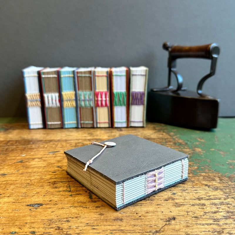 Exposed Spine Notebook [Tiny] - Grey